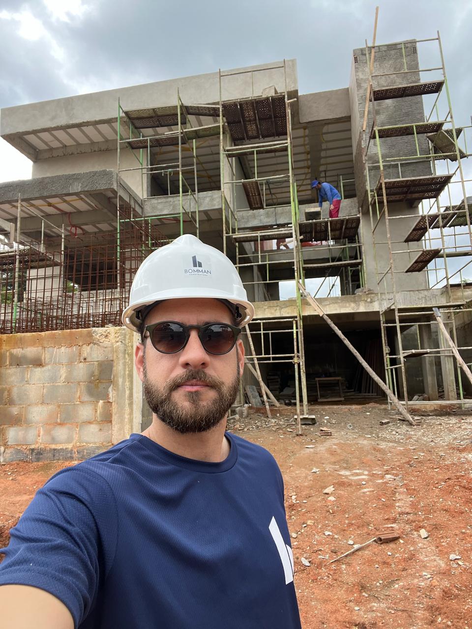 Equipe Bomman em obra - registro 4